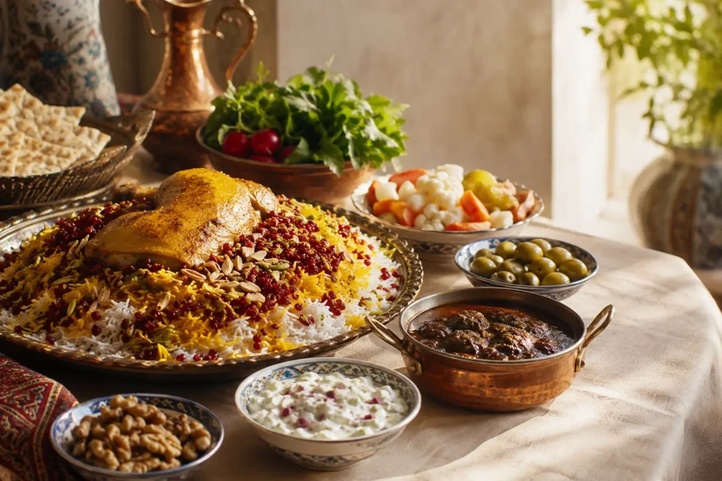 منوی غذاهای شهین بانو